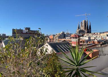 Rooftop con Barbacoa y vistas a la Sagrada Familia | Evento